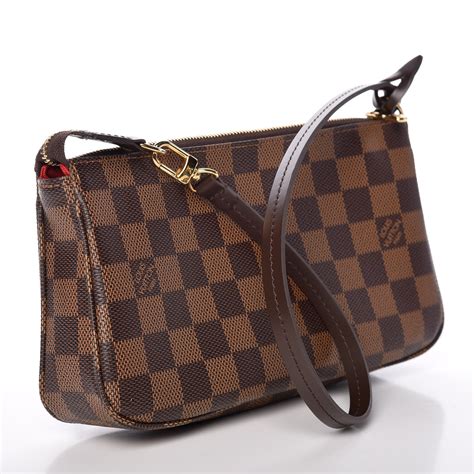 louis vuitton damier ebene pochette accessoires|pochette damier louis vuitton.